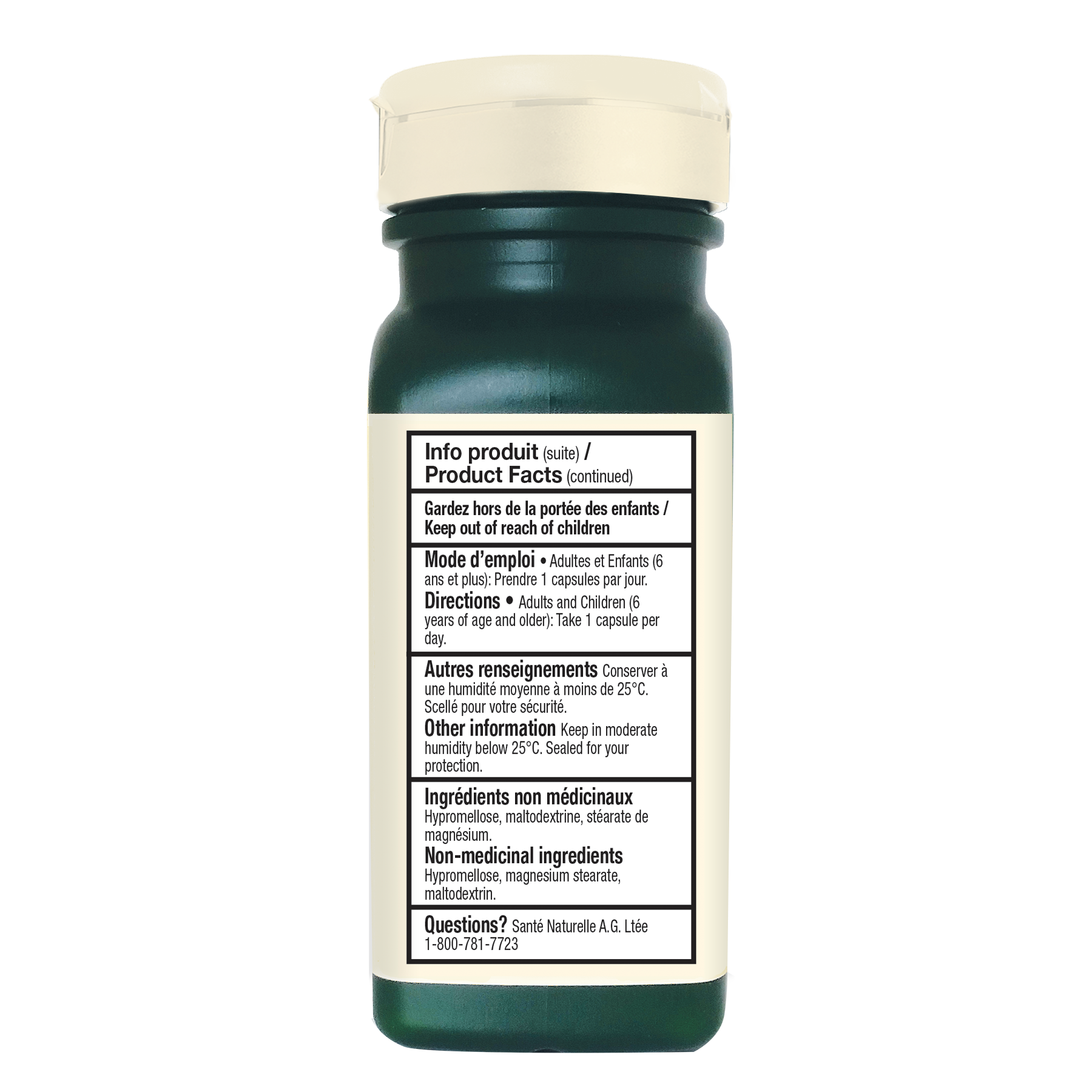 Ail noir 3 000 mg – Adrien Gagnon - Santé Naturelle A.G. Ltée