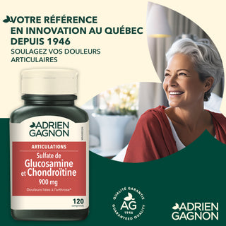 Glucosamine et Chondroïtine  - 120 comprimés