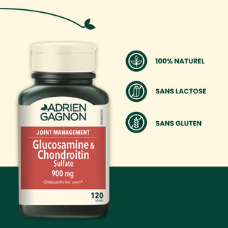 Glucosamine et Chondroïtine  - 120 comprimés