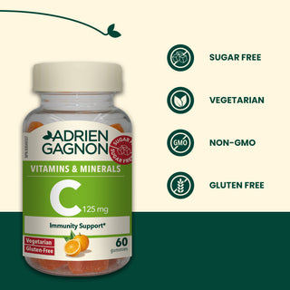 Vitamine C gummy sans sucre