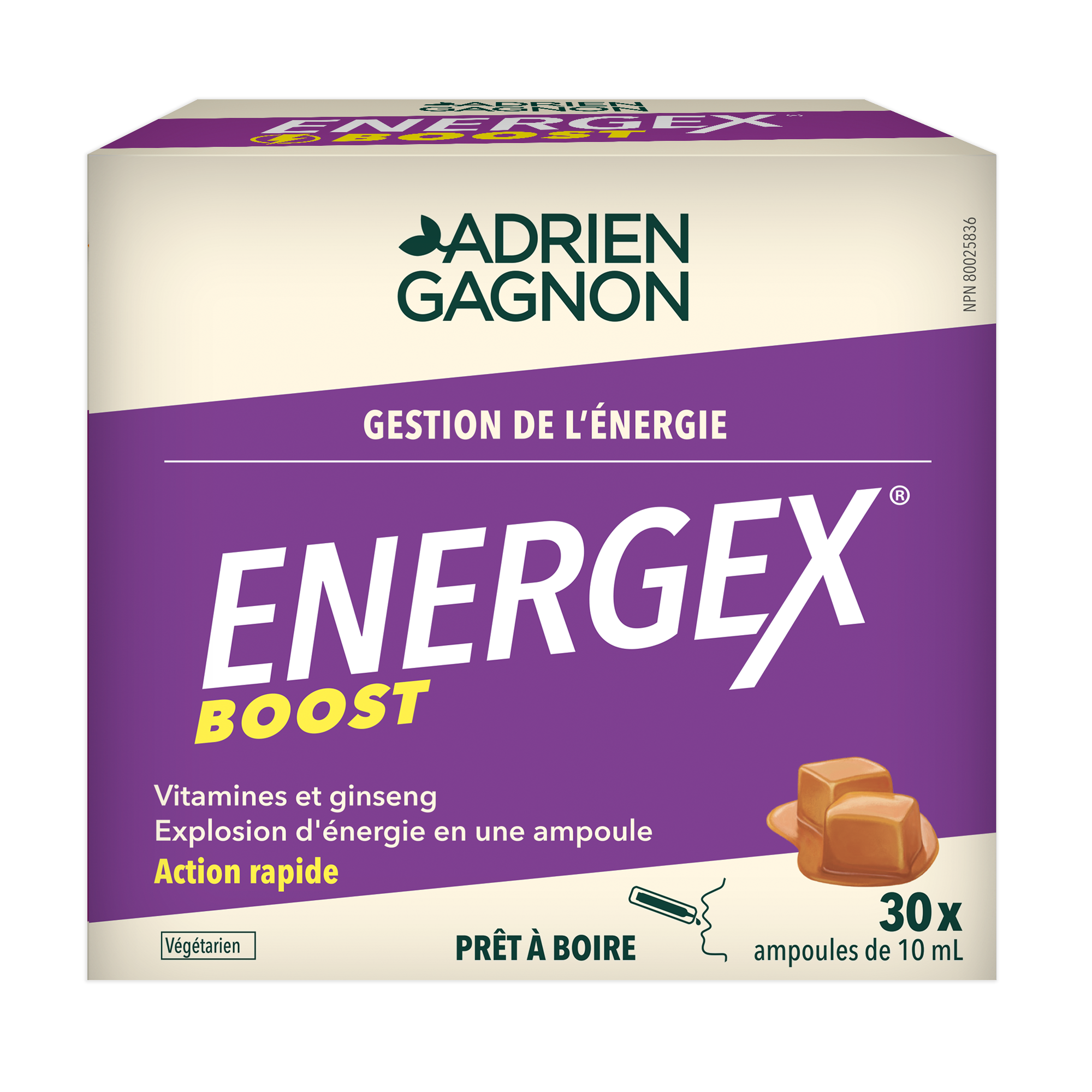 Adrien Gagnon Energex Boost Liquid - Boost Energy & Combat Fatigue