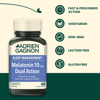 Melatonin 10 Mg - Dual Action