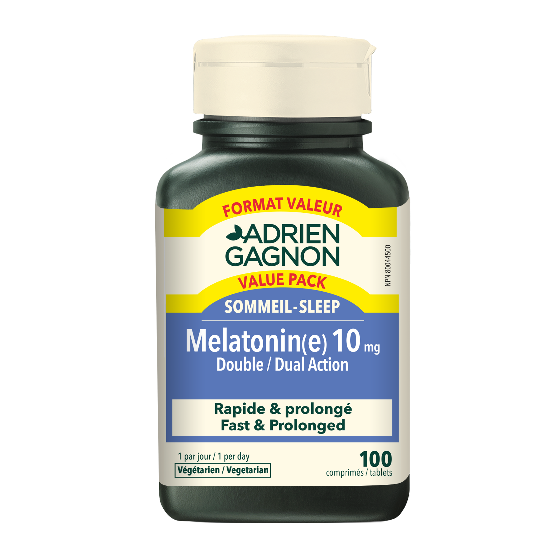 Melatonin 10 mg Dual Action - Value Pack