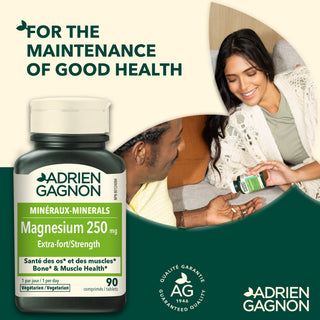 Magnésium 250 mg Extra-fort