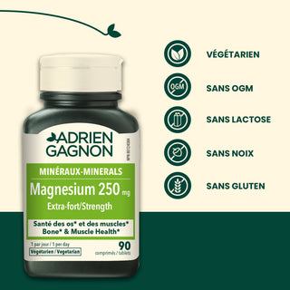 Magnésium 250 mg Extra-fort