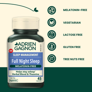 Full Night Sleep without melatonin