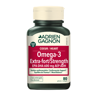 Omega-3 Extra-Strength 600 mg EPA-DHA