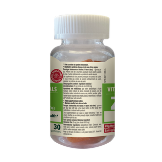 Zinc 25mg Sugar Free Gummy